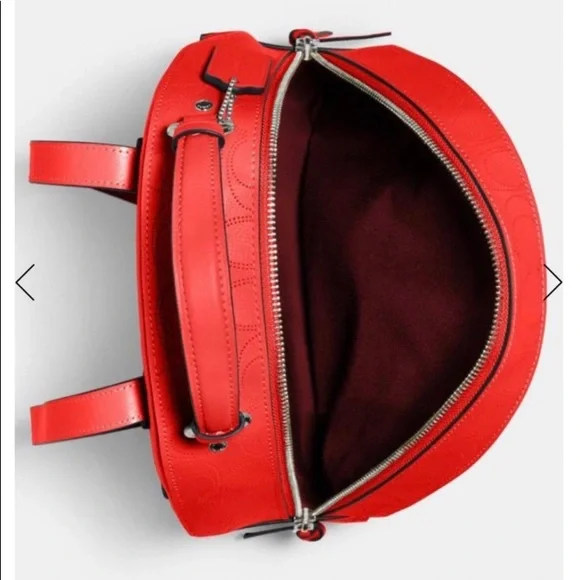 COACH BACKPACK IN SIGNATURE LEATHER - Picture 5 of 8